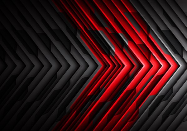 Red-black-geometry-arrows-pattern-modern