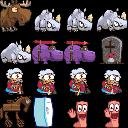 Worms Forts 3D 176x208