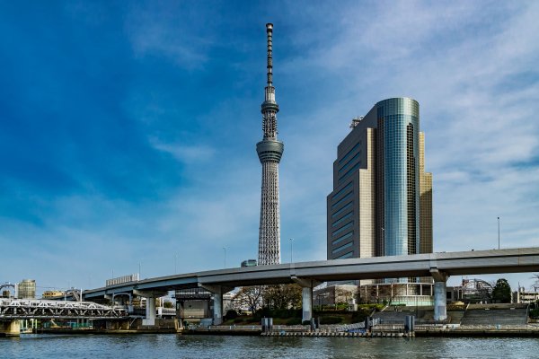 Japan Tokyo Houses Taito Ward Tower