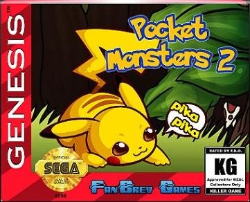 Pocket Monsters-2 [Rus] (Sega MD, GEN)