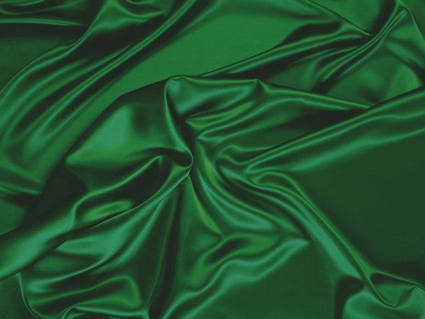 Шёлк зелёный