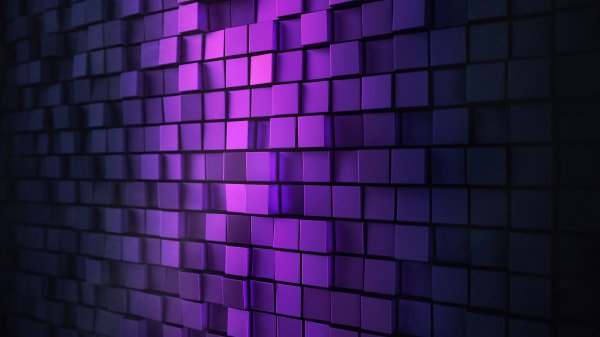 Purple-cubes-geometry-shadows-depth