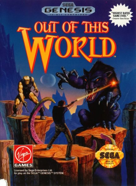 Another World (Rus) Sega MD. GEN.