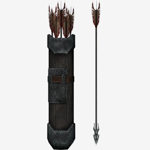 Skyrim "Крафт нордских стрел героя 1