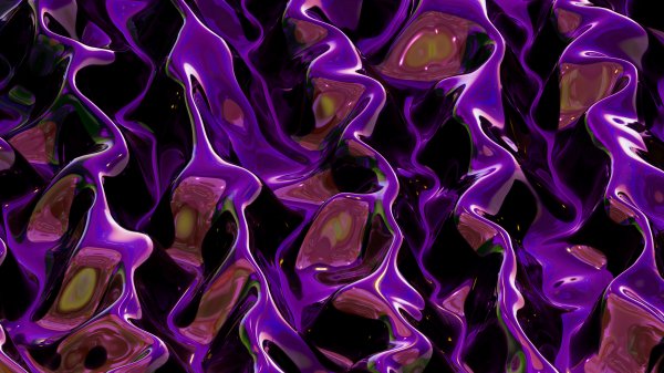 Purple-wavy-smooth-glossy-texture