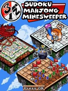 3 in 1 puzzle game 176x208 176x220