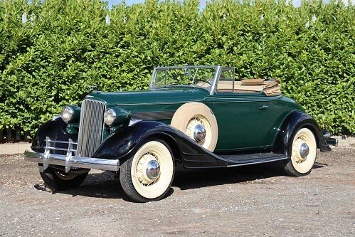 PONTIAC ECONOMY EIGHT CONVERTIBLE COUPE (1934г.)