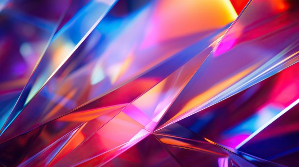 Colors-gradient-crystals-light-reflection-blue-orange