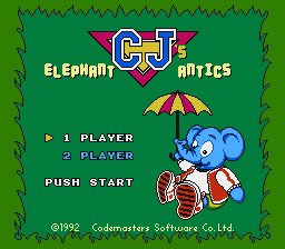 CJs Elephant Antics (Unl) (Codemasters)