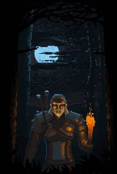 гифки-Pixel-Art-Игры-The-Witcher-3-1565276