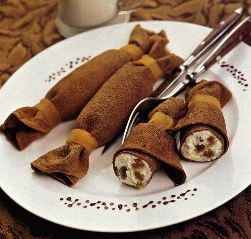 шоколадные блинчики