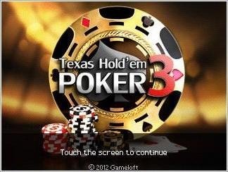 Texas HoldEm Poker 3 240x400 touch