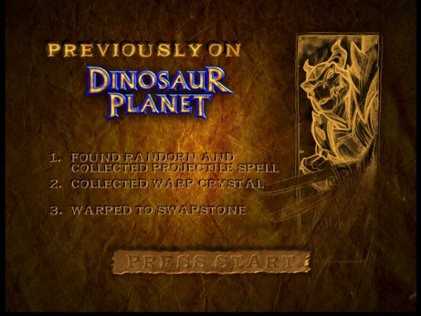 Dinosaur Planet (December 1, 2000 prototype)