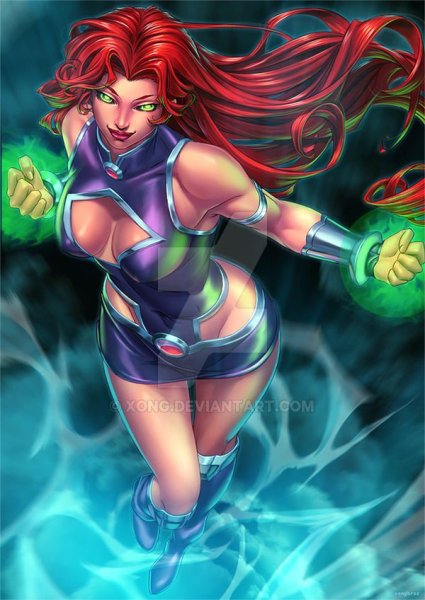 starfire by xong-d9qmhqv