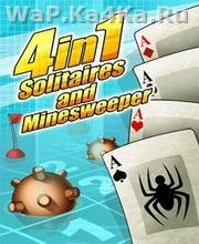 4 in 1 Solitares and Mineswpeeper