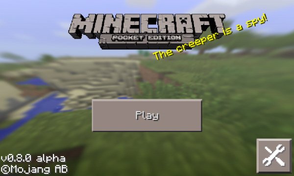 Minecraft PE 0.8.0 alpfa