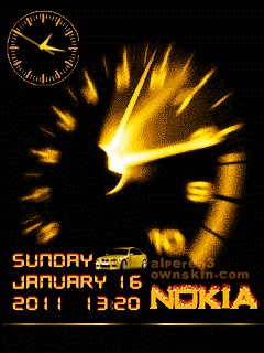 Nokia gold супер спидометр часы