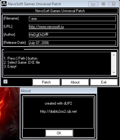 Nevosoft Games Universal Patch (08.2008)