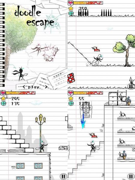 DoodleEscape 240x320