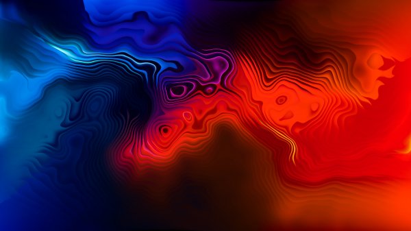 Blue-red-waves-gradient-texture