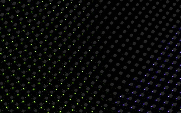 Green-blue-light-dots-pattern