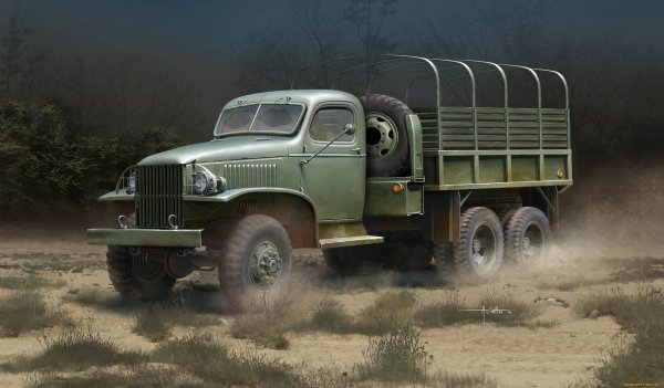 US GMC CCKW-352 Steel Cargo Truck