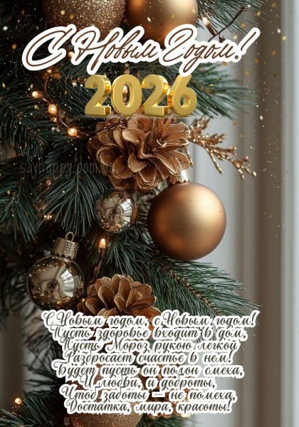 С новым годом 2026