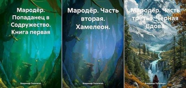 Владимир Поселягин Мародер. Книги 1-3