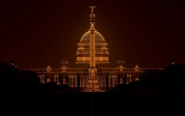 the presidential Palace India