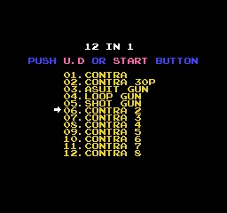 Contra X 12in1