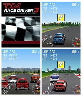 3D Toca Race Driver 3 240x320