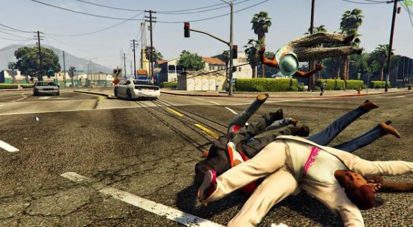 Just Cause 2 Grappling hook mod1.3.5 GTA 5