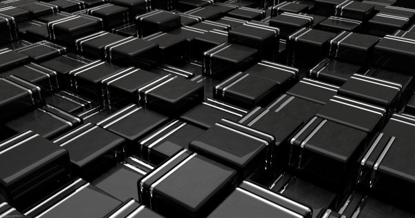 Black-geometry-blocks-texture-smooth-metallic