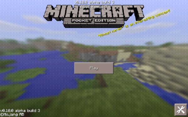 Minecraft PE 0.10.0 [Build 3]