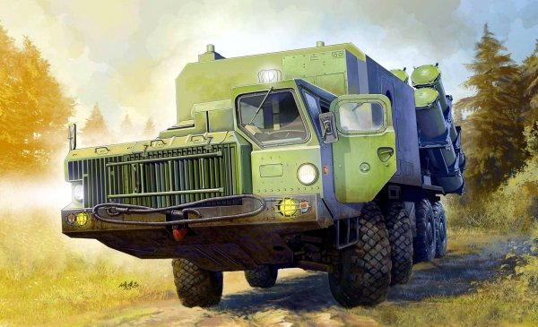 Russian Bal-E Coastal Missile System MAZ Chassis (Copy)