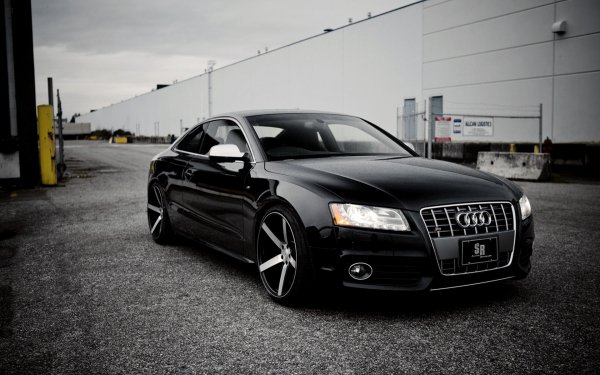 audi coupe черный s4..file