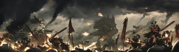 Warhammer40k Расчленители 3406x1000 pano