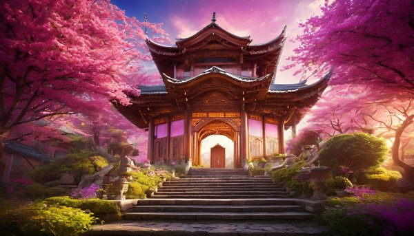 Фэнтези,пейзаж,в азиатском стиле,китай,архитектура39