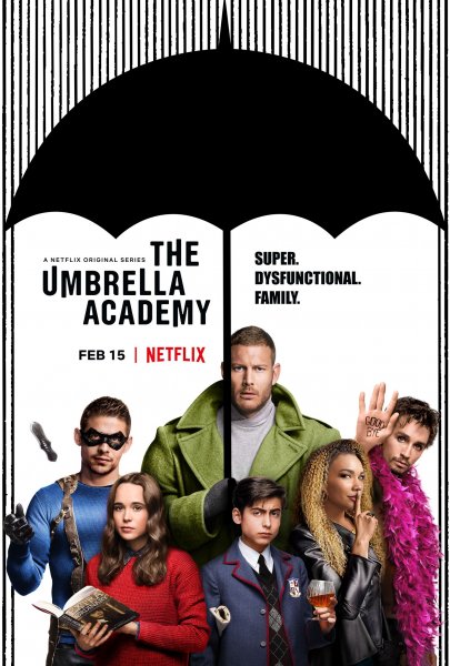 umbrella-academy-poster-академия амбрелла-netflix