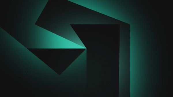 Abstract-4k-shapes-blue-side-kk
