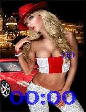 3 В шляпке ани цифр часы