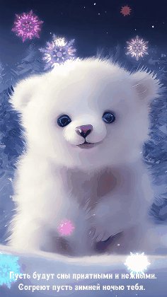 Добрых зимних снов!