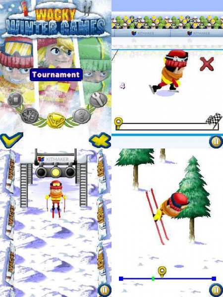Wacky Winter Games 240x320