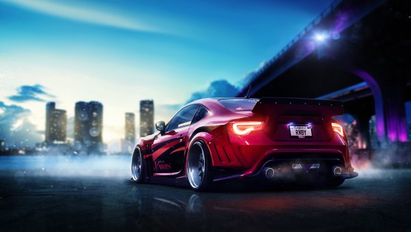 toyota-gt-86-sportkar-fotoshop