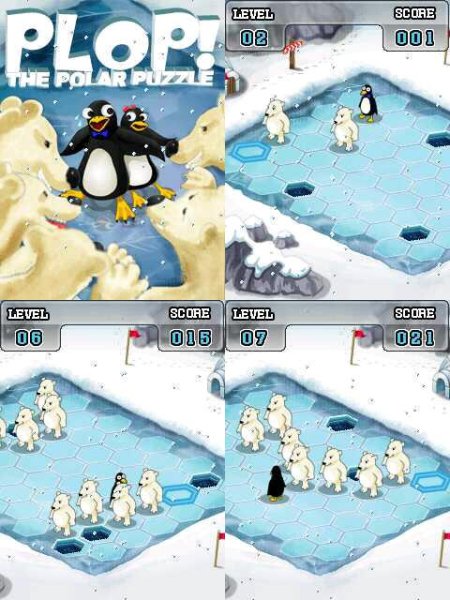 Plop the Polar Puzzle 128x160 6101
