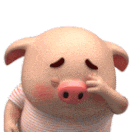 Поросеночек плачет)