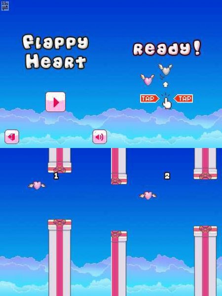 Flappy Heart multiscreen