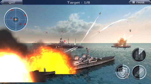 Морской бой Военные корабли MOD