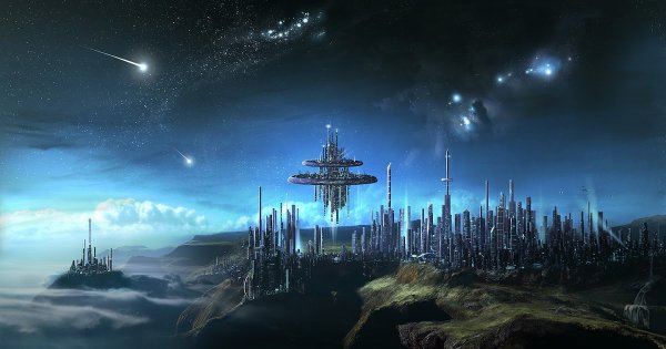 Фэнтези космос обои ПК