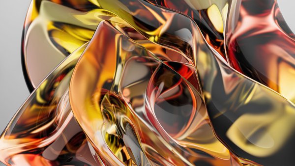 Luminous-orange-glass-abstract-gb
